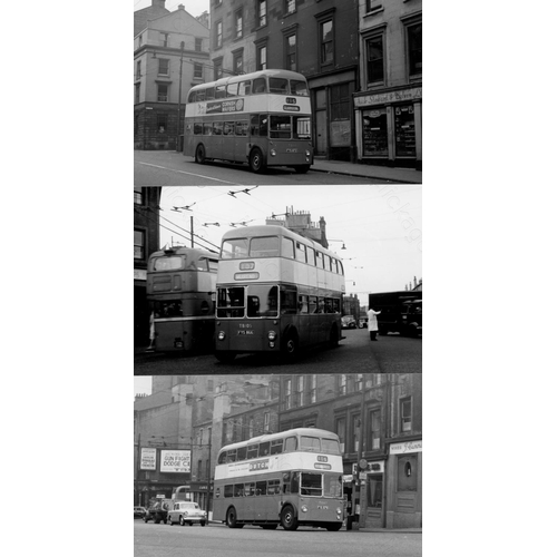 284 - Approx. 200 postcard size black & white and a few colour prints.
A good selection of UK Bus types an... 