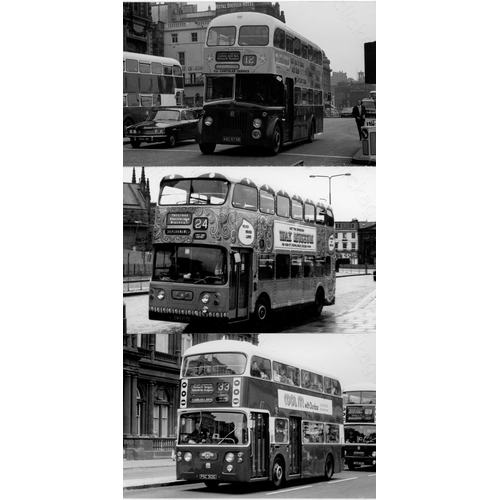 284 - Approx. 200 postcard size black & white and a few colour prints.
A good selection of UK Bus types an... 