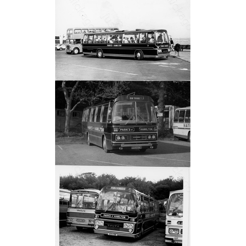 286 - Approx. 200 postcard size black & white and a few colour prints.
A good selection of UK Bus types an... 