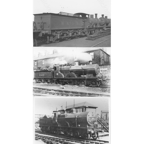 292 - Midland Railway locomotives. A stunning and very comprehensive collection of approx. 1000, postcard ... 