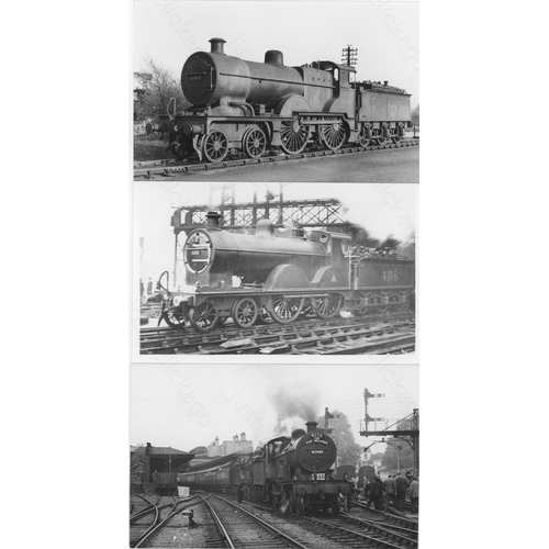 292 - Midland Railway locomotives. A stunning and very comprehensive collection of approx. 1000, postcard ... 