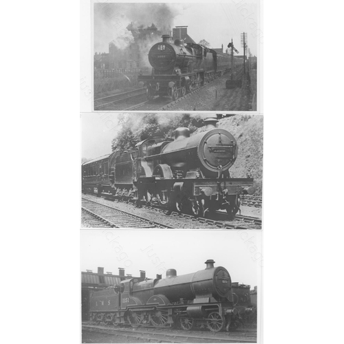 292 - Midland Railway locomotives. A stunning and very comprehensive collection of approx. 1000, postcard ... 