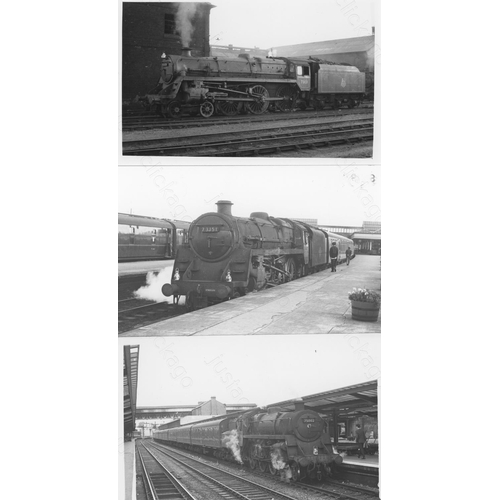 294 - B.R. Standard Railway locomotives. A stunning and very comprehensive collection of approx. 700, post... 