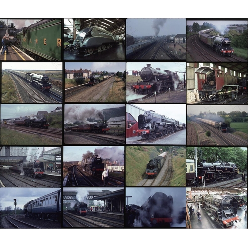 300 - Preserved steam. Approx. 500, 35mm colour slides, all on Kodak film, including a handy storage case.... 