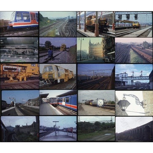 301 - Infrastructure. Approx. 900, 35mm colour slides on mixed film stock. A box of miscellaneous/infrastr... 