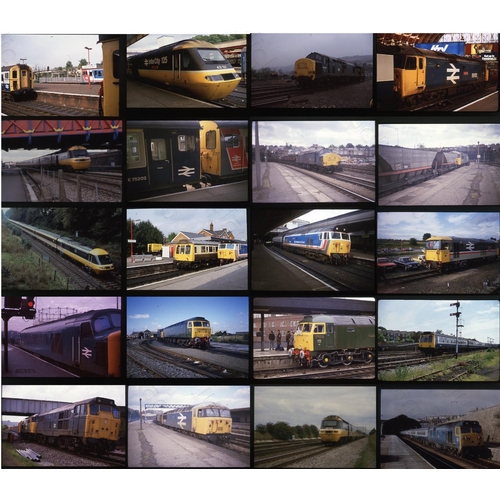 302 - Modern Traction assortment. Approx. 900+, 35mm colour slides, mostly Fuji and Kodak film. There may ... 