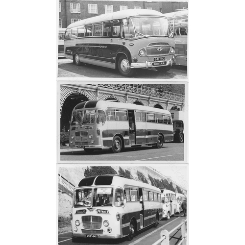 313 - Approx. 200 postcard size black & white and a few colour prints.
A good selection of UK Bus types an... 