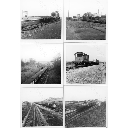 320 - A good quality assortment of Industrial black and white prints. There are approx. 1000, including po... 