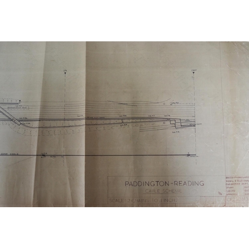 336 - Signalling diagrams and track plans all Western Region.
Original used BR working plans including: 
1... 