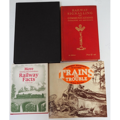 337 - A selection of railway books, as follows.
1. B.R. Pre-Grouping Atlas and Gazetteer Ian Allan 1972.
2... 