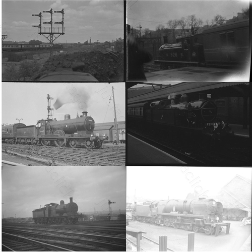 346 - B.R. Steam. Approx. 80, medium format and 35mm, individual black and white negatives. The negatives ... 