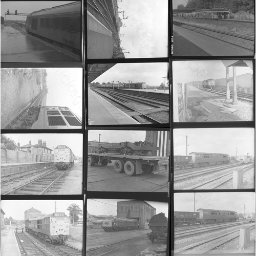 353 - Modern Traction. Approx. 170, medium format, black and white negatives. Dating from the 1970's and 1... 