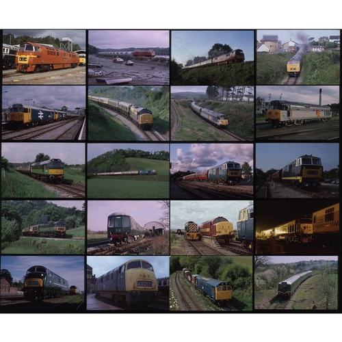 354 - A large Heritage and Preserved assortment. Approx. 1300, 35mm original colour slides on Kodak, Agfa ... 