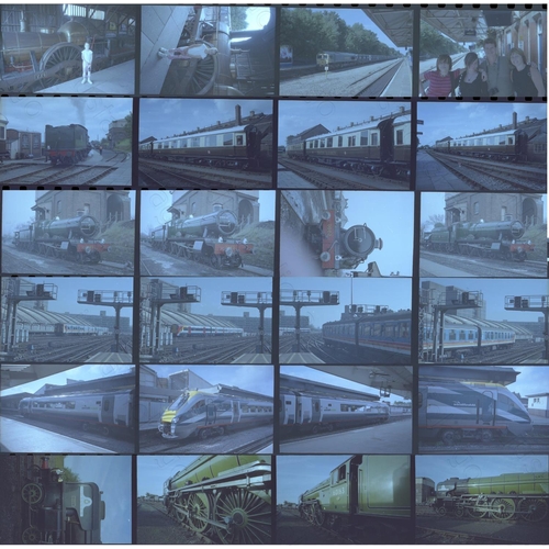 362 - A box of 34 packets of 36 exposure, 35mm colour prints and negatives. Many taken around the Didcot R... 