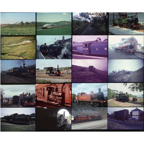 367 - A large Heritage and Preserved assortment. Approx. 2000+ , 35mm original colour slides on Kodak, Agf... 