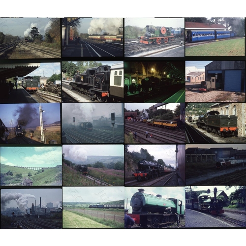 367 - A large Heritage and Preserved assortment. Approx. 2000+ , 35mm original colour slides on Kodak, Agf... 