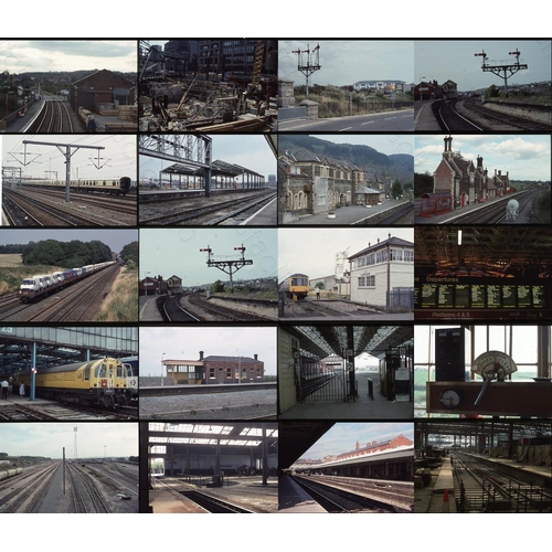 417 - Infrastructure. A good quality selection of original 35mm colour slides. There are approx. 500, slid... 