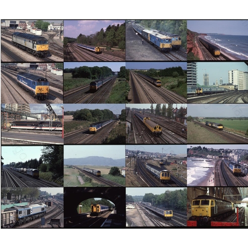 418 - Modern Traction. A good quality selection of original 35mm colour slides. There are approx. 440, sli... 