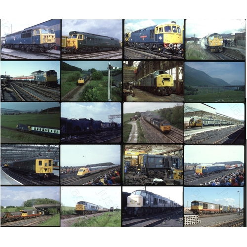 420 - Modern Traction. A good quality selection of original 35mm colour slides. There are approx. 440, sli... 