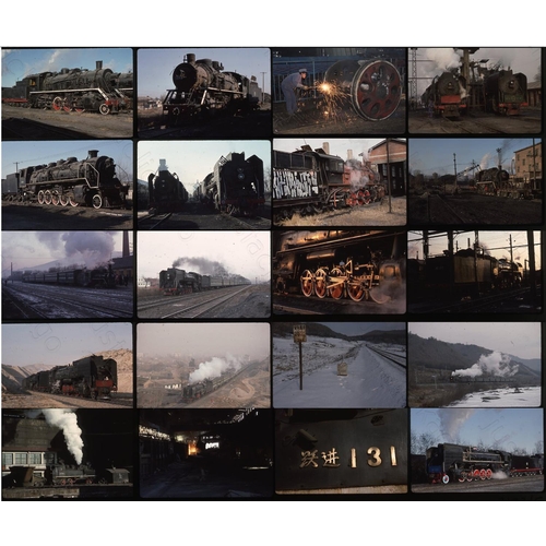 424 - Overseas Traction, China. A good quality selection of original 35mm colour slides. There are approx.... 