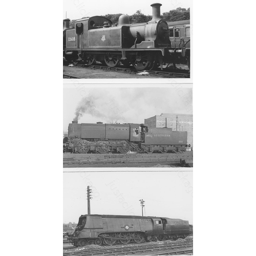 447 - Southern Railway locomotives. A stunning and very comprehensive collection of approx. 900, postcard ... 