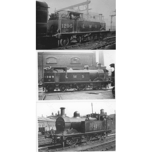 450 - L.M.S. and constituent Railway tank locomotives. A stunning and very comprehensive collection of app... 