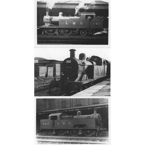 450 - L.M.S. and constituent Railway tank locomotives. A stunning and very comprehensive collection of app... 