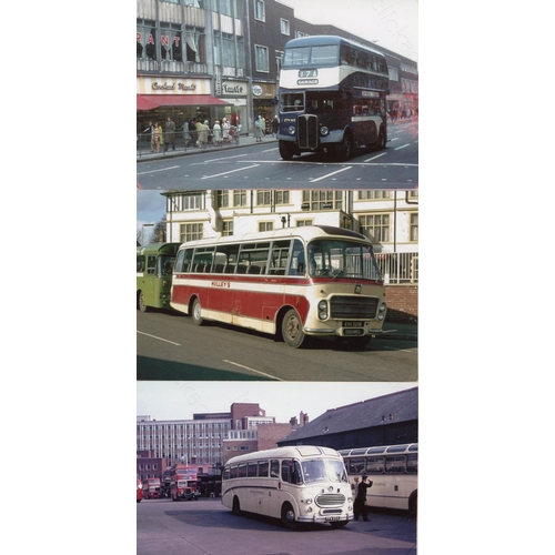 12 - U.K. Bus photographs and magazines. Approx. 400, 6
