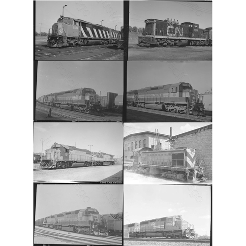 16 - Overseas Traction in Canada and the U.S.A. Approx. 150 black and white medium format negatives with ... 