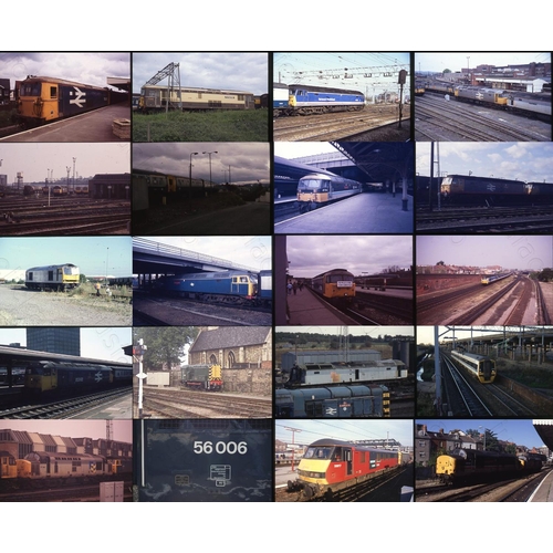 285 - Railway. A modern traction assortment from the late 1980's and early 1990's. There are approx. 350 x... 