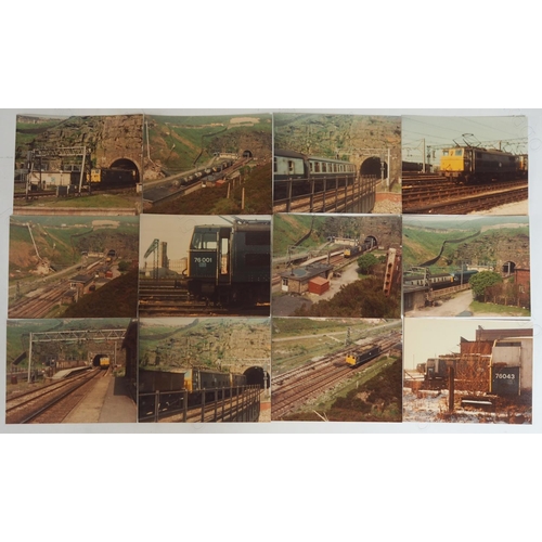 292 - Railway. A small assortment of approx. 50 black and white and colour prints in mixed sizes. The colo... 