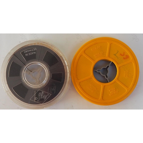 294 - 1960's Railway colour cine film, standard 8mm. One reel of Kodak and 1 Agfa standard 8mm film. Films... 