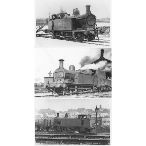 297 - An album of Midland Railway locomotives. From the collection of the late railway photographer and au... 