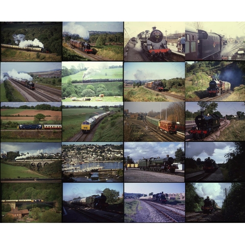 299 - Heritage Railway assortment. Approx. 220 x 35mm colour slides, mostly on Fujichrome film stock. All ... 