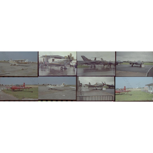 305 - Aircraft. A small selection of colour (17) and black and white (15), 35mm individual negatives. A go... 