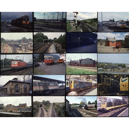 319 - Railway. A box of approx. 300+ x 35mm original colour slides on mixed film stock. The box needs sort... 