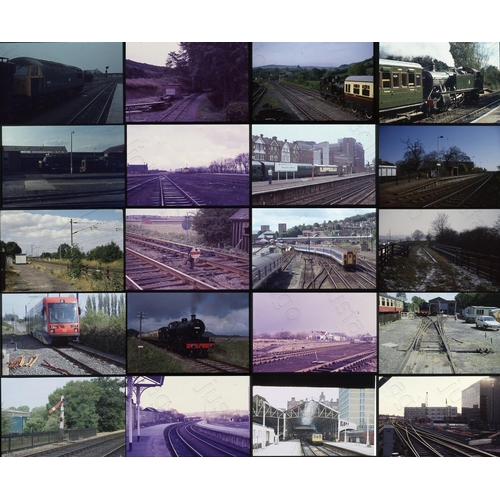 319 - Railway. A box of approx. 300+ x 35mm original colour slides on mixed film stock. The box needs sort... 