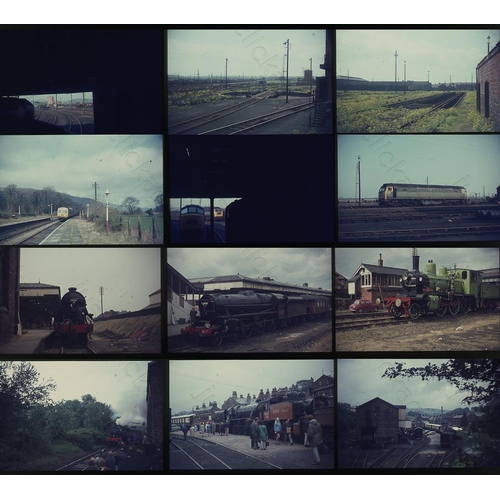 414 - Railway. A small assortment of 27 x 35mm colour slides on Agfa film stock. Dating from 1970 there ar... 