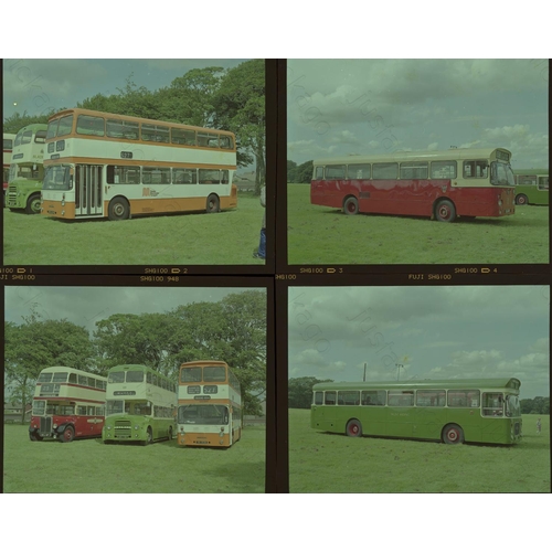 47 - Buses. A small selection of U.K. Bus negatives. There are 23 negatives in total, with 4 colour mediu... 