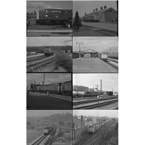 6 - Original black & white, individual, medium format negatives by John Vaughan.
Approx. 100. Rare oppor... 