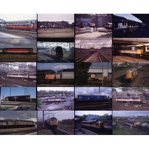 64 - Railway. A modern traction assortment from the late 1980's and early 1990's. There are approx. 380 x... 