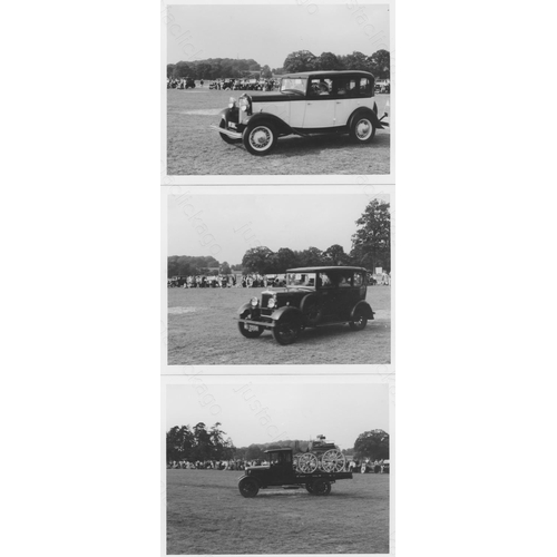 103 - Traction Engines and some vintage cars. Approx. 57, black and white and some colour prints in assort... 