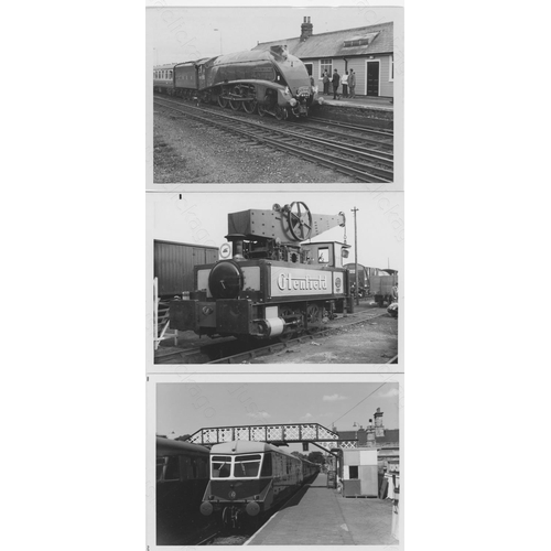 105 - Railway. Heritage Railways and Preserved Locomotives. A large collection of U.K. Heritage photograph... 