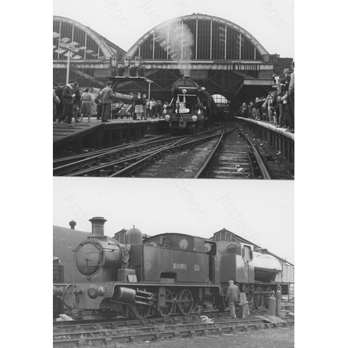 105 - Railway. Heritage Railways and Preserved Locomotives. A large collection of U.K. Heritage photograph... 