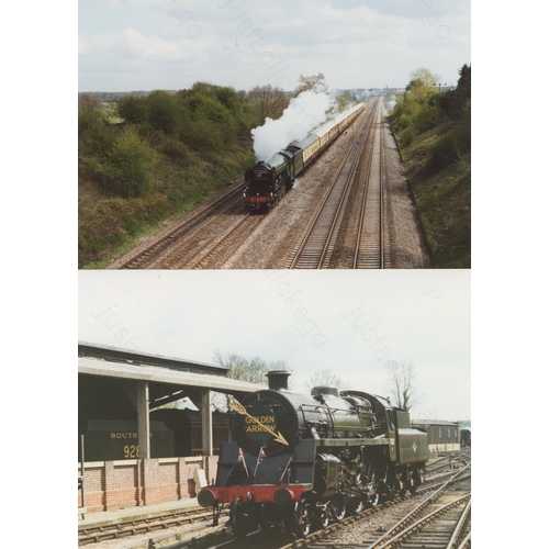 105 - Railway. Heritage Railways and Preserved Locomotives. A large collection of U.K. Heritage photograph... 