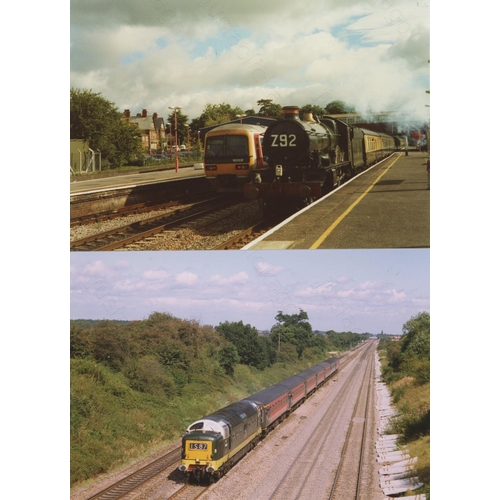 105 - Railway. Heritage Railways and Preserved Locomotives. A large collection of U.K. Heritage photograph... 