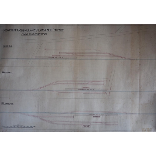 138 - Railway. Paper Railwayana. ISLE OF WIGHT interest. Whilst on a holiday Barry Owen rescued the follow... 