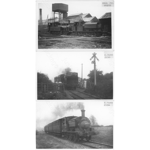 141 - Railway. Freshwater, Yarmouth and Newport Railway locomotives and stations on the ISLE OF WIGHT. App... 