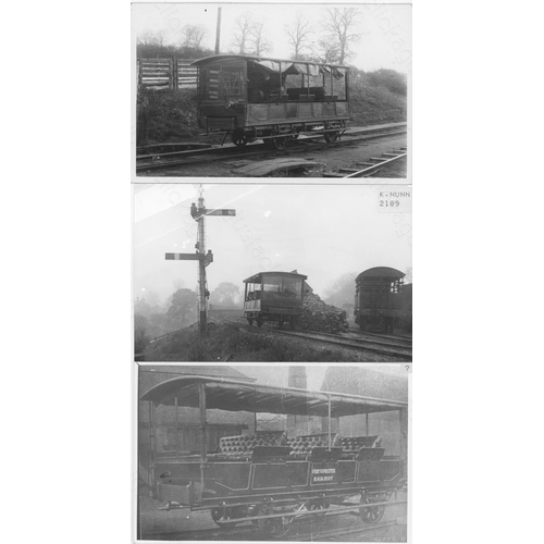 141 - Railway. Freshwater, Yarmouth and Newport Railway locomotives and stations on the ISLE OF WIGHT. App... 