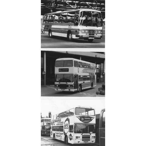 151 - Approx. 200 postcard size black & white and a few colour prints.
A good selection of Bus types and o... 